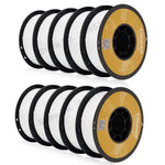 KINGROON PETG 3D-Drucker-Filament 1,75 mm 5 kg 10 kg Mixfarbe 3D-Druckmaterial 1 kg/Rolle Petg Kunststoff für FDM-3D-Drucker