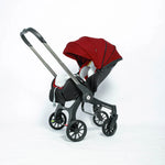 EU-LAGER 4-in-1-Kinderwagen, multifunktionaler Kinderwagen für Neugeborene, faltbarer Korb-Sitz, leichter Reise-Kinderwagen-Autositz