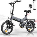 16 Elektro fahrrad Hitway mit 36V faltbarer elektrischer Pedal unterstützung mit 10,4ah Batterie, beschleuniger frei, für Teenager