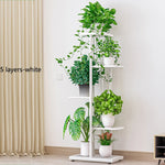 Plantenstandaard, ijzeren standaard met 6/7/8 lagen, plantenrek, plantenorganizer, opbergstandaard, plantenhouder, displaystandaard, tuindecoratie