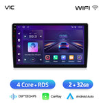 Junsun Android 14 Autoradio für Mercedes Benz Smart Fortwo 451 2005–2010 Stereo für Apple Wireless CarPlay Multimedia GPS FM RDS 4G