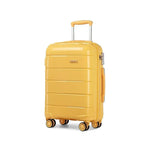 KONO Hartschalenkoffer, Leicht, 4 Rollen, TSA-Schloss & YKK-Reißverschlüsse, PP-Material(M/L/XL)