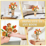 868 stuks bouwblokken voor een rozenboeket, een vaas met eeuwige bloemen, woondecoratie, romantisch Valentijnsdagcadeau v