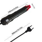 220V Heißluftpistole Löten Temperatur Gebläse Pistole DIY Handwerk Elektrische Power Heißer Trockner Mini Wärme Pistole Für Schrumpf schläuche Auto Wrap