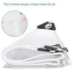 Transparant waterdicht zeil van PVC, transparante vinyl luifel, veranda tent, zware, winddichte beschermhoes