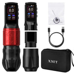 XNET Titan270 draadloze tattoo-pen met krachtige borstelloze motor, 4,0/5,0 mm slag en 2400 mAh batterij voor tattoos