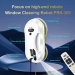 PuRuiKai Haushalts-Fensterreinigungsroboter mit automatischer Wassersprühfunktion, intelligentem Kantenerkennungssystem, Roboter-Glasreiniger