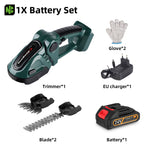 NEWBENY 2 IN 1 Elektrische Heckenschere Handheld Akku-rasenmäher Beschneiden Schere Garten Power Tool Für Makita Batterie Pin