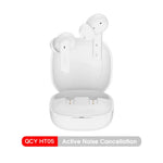 QCY HT05 ANC Drahtlose Kopfhörer 40dB Noise Cancelling Bluetooth 5,2 Kopfhörer 6 Mic ENC HD Anruf TWS Ohrhörer Transparenz Modus