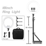 Sh 45cm 18 Zoll Rin glicht mit Stativ Stand USB Ladung Selfi LED Lampe dimmbare Fotografie Licht für Foto fotografie Studio