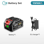YOFIDRA 928VF 22500mAh oplaadbare lithium-ionbatterij, 388VF 15000mAh 128VF Li-ionbatterij voor elektrisch gereedschap