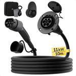 dé Typ 2 Verlängerung kabel 11kW für Wallbox-Ladestation ev Ladegerät kompatibel mit allen Typ 2 Ladesteckern 5m 10m 15m 20m
