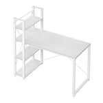 VASAGLE computertafel/bureau, 120/137,2 cm, met planken aan de rechter- of linkerkant.