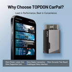 TOPDON CarPal OBD2-Codeleser-Scanner, Auto-Gesundheitsprüfung, Smog-Überprüfung, Batterietest, komplettes System, Scan 6, Reset-Dienste
