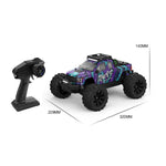 JIUSI PT14R V3 1/14 RC Raceauto 3S Batterij 4WD 80km/u Borstelloze Motor 2.4G Afstandsbediening 35C Hogesnelheids RC Offroad Truck