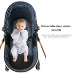 Kinderwagen 3-in-1-Wagen Babybett Kinderwagen für Neugeborene Luxus faltbar leicht Reisen Neugeborene Mutter Kleinkind Kinder Kind Nest