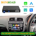 Bonroad draadloze CarPlay Android-auto-interface voor VW Volkswagen Skoda Octavia A5 Golf 7 Polo Passat B8 MIB MIB2-module