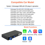 Bonroad draadloze CarPlay Android-auto-interface voor VW Volkswagen Skoda Octavia A5 Golf 7 Polo Passat B8 MIB MIB2-module