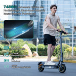 EVERCROSS TECH EV10S MAX Abektroroller Faltbar Pot App, 500 W Motor, Reichweite bis zu km, 10 Tubeless