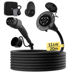 dé Typ 2 Verlängerung kabel 11kW für Wallbox-Ladestation ev Ladegerät kompatibel mit allen Typ 2 Ladesteckern 5m 10m 15m 20m