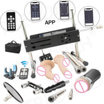 NEW Wireless APP Sex Machine with Amazing Features,Powerful,All Angle Adjustable,No Moveback Machine,200W motor, stroke 15cm