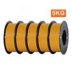 KINGROON PETG 3D-Drucker-Filament 1,75 mm 5 kg 10 kg Mixfarbe 3D-Druckmaterial 1 kg/Rolle Petg Kunststoff für FDM-3D-Drucker