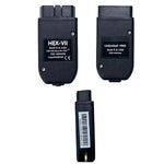 2024 Real Hex V2 25.3 Vag Com ARM STM32F429 Chip Autodiagnosetool Codeerfunctie Gratis Update Hex-V2 voor VCDS USB-interface
