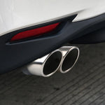 Auto Auspuff Schalldämpfer Spitze Edelstahl Auspuff Endrohr Spitze Dual Outlet Hinten Auspuffrohr Auto Modifikation Teile