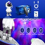 Astronaut Sterrenhemel Nachtlamp Projector Licht voor Bedje Slaaplens Laser Nevel Atmosfeer Lamp als Verjaardagscadeau