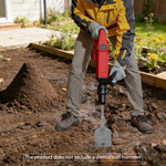 5 Pit Shovel Jack Hammer Breaker 40Cr Chrom Stahl Ton Spaten Meißel Bit 1,3 kg 40 cm für Jack Hammer 1,8 cm Schaftdurchmesser