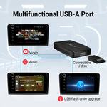 OTTOCAST Play2Video Pro draadloze CarPlay Android Auto-adapter voor Spotify, YouTube, Netflix en IPTV voor VW, Benz, Kia, Honda, Toyota en Audi