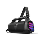 Soundcore Boom 2 Plus buitenluidspreker, 140 W, 2 + 2 kanalen, BassUp 2.0, 20 uur batterijduur, snelladen, IPX7 waterdicht, RGB-verlichting, USB-C, Po