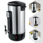 8/10,8/12L 1100W Wachsschmelzer, Wachswärmer aus Edelstahl, Wachsschmelzer für die Kerzenherstellung mit Heizungsauslauf