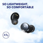 (EU-voorraad) Soundcore by Anker Space A40 Bluetooth-hoofdtelefoon, 98% automatische ruisonderdrukking, draadloze oordopjes