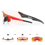 SCVCN Outdoor Sports Photochrome Fahrradbrille für Damen und Herren, Fahrradbrille, Sonnenbrille mit UV400-Schutz