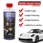 650 g/500 ml Koplampreinigingsset voor auto's, revisieset voor koplampen, polijstset voor autolampen.