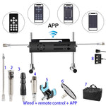 NEW Wireless APP Sex Machine with Amazing Features,Powerful,All Angle Adjustable,No Moveback Machine,200W motor, stroke 15cm