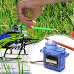 5-50 stuks SG90 9G microservomotor voor RC-vliegtuigen, modelvliegtuigen met vaste vleugels, telecontroleerbare speelgoedvliegtuigen, miniservomotor