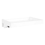 SoBuy NKD01 Bettablage mit Kabelführung Nachttisch Regal für Mobiltelefon, Fernbedienung aus Bambus klemmbar BHT ca. 36x9x25cm