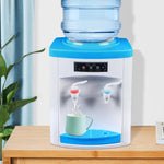 Elektrischer Warm- und Kaltwasserkühlerspender, vielseitiger Desktop-Wasserspender mit Toplader für das Heimbüro (110 V, US/220 V, EU)