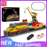 Schimmel König 12027 technischen Zug Baustein Fernbedienung emd SD40-2 Diesel lokomotive Modell Montage Auto Ziegel Kinderspiel zeug
