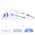 SCVCN Outdoor Sports Photochrome Fahrradbrille für Damen und Herren, Fahrradbrille, Sonnenbrille mit UV400-Schutz