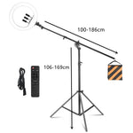 Sh 45cm 18 Zoll Rin glicht mit Stativ Stand USB Ladung Selfi LED Lampe dimmbare Fotografie Licht für Foto fotografie Studio