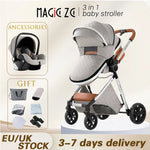 Kinderwagen 3-in-1-Wagen Babybett Kinderwagen für Neugeborene Luxus faltbar leicht Reisen Neugeborene Mutter Kleinkind Kinder Kind Nest