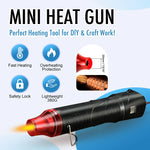 220V Heißluftpistole Löten Temperatur Gebläse Pistole DIY Handwerk Elektrische Power Heißer Trockner Mini Wärme Pistole Für Schrumpf schläuche Auto Wrap