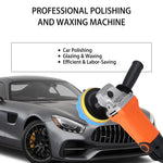 Podofo 1200W Rotary Car Buffer Polisher Waxer Detachable Handle for Boat Car Polishing and Waxing 8800RPM Sponge Rotary Polisher