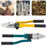 YQ-30 8T 30MM Portable Hydraulic Spreader Separator Kit Hand-held Integrated Manual Flange Dividing Tool Set Blue/Yellow