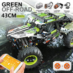 MOLD KING 18002 Technisch Autospeelgoed De MOC-19517 APP&RC Gemotoriseerde 4WD RC Buggy Model Bouwblokken Kinder Kerstcadeau