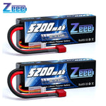 1/2 stücke Zeee 2S 5200 mAh Lipo Batterie 80C Mit T/XT60/EC5/EC3 Stecker RC Batterie für RC Autos Lkw Truggy Buggy Racing Hobby Teile