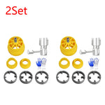 1/2 Set Waterpijp Draadplaat Set 1/2" 3/4" PVC Draadmaker Gereedschap met 3 Matrijzen Kunststof Pijp Tap Matrijzen Set voor Elektrische Boormachine